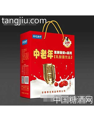 葵花食疗中老年发酵酸奶+高钙乳酸菌饮品