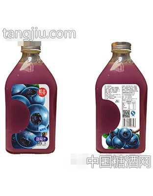 1L酷美蓝莓汁（含椰果粒）