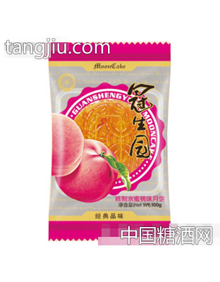 冠生园精制水蜜桃味月饼