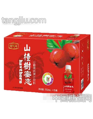 康味来山楂树蜜恋山楂果汁饮料350mlx15瓶