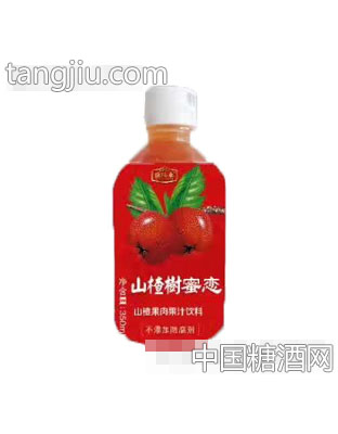 康味来山楂树蜜恋山楂果汁饮料350ml