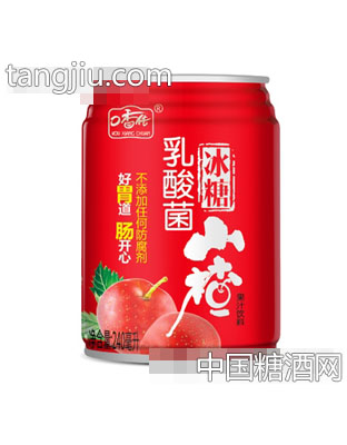 240ml口香传冰糖乳酸菌果汁饮料