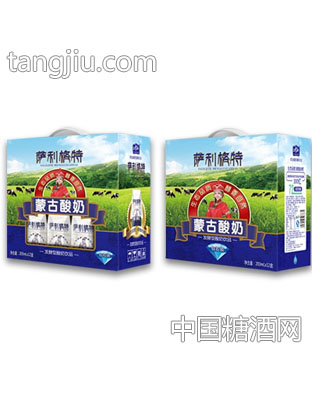 200mlx12盒口香传萨利格特蒙古酸奶（钻石包