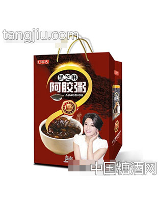 口香传黑芝麻阿胶粥
