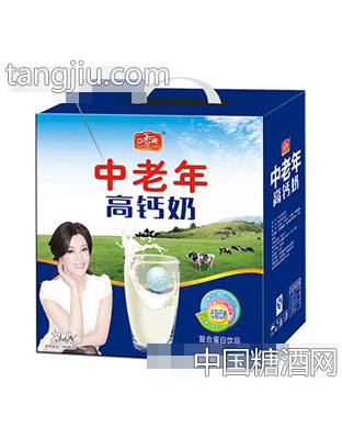 口香传中老年高钙奶