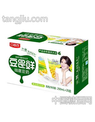 豆是鲜豆奶250mlx20盒