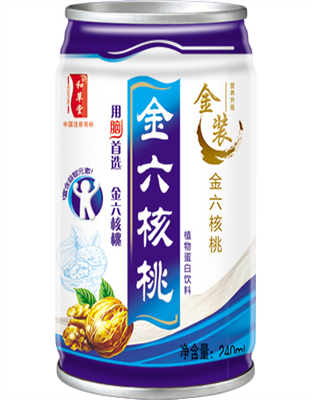 和草堂金装金六核桃蛋白饮料240ml