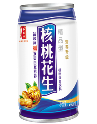 和草堂核桃花生蛋白饮料240ml