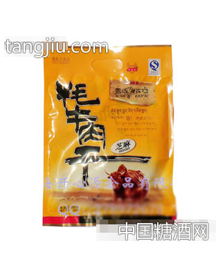 唐古拉耗牛肉干芝麻味200g