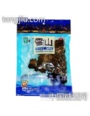 雪山耗牛肉干咖喱味120g
