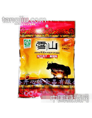 雪山耗牛肉干麻辣味45g