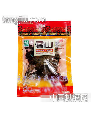 雪山耗牛肉干麻辣味120g