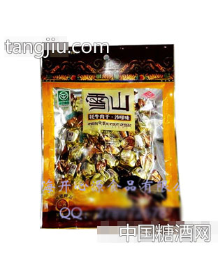 雪山耗牛肉干沙嗲味90g