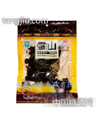 雪山耗牛肉干沙嗲味120g