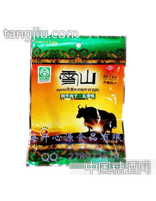 雪山耗牛肉干五香味45g