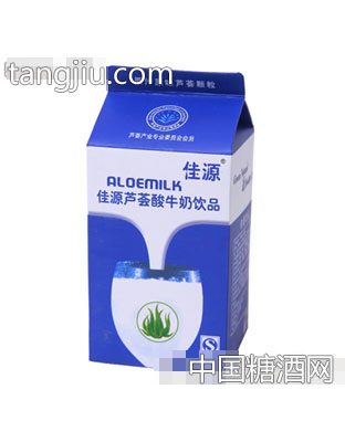 佳源芦荟酸牛奶450ml
