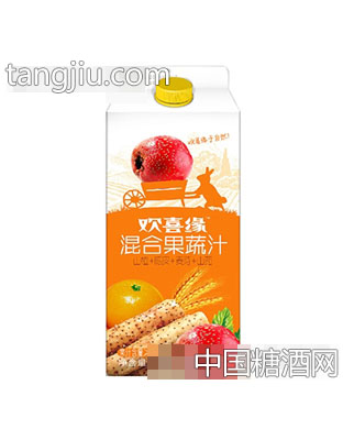 欢喜缘混合果蔬汁（山楂+陈皮+麦芽+山药）