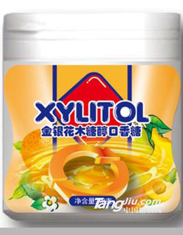 康中源金银花木糖醇口香糖