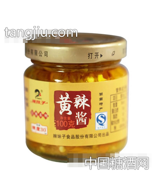 辣妹子黄辣酱100g