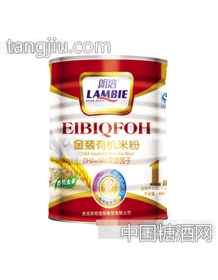 DHA+ARA双歧因子(1段)罐装有机米粉