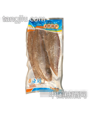 蓝色海域牛舌鱼干