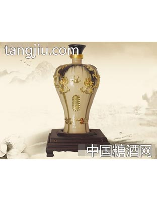蓝之缘酒金镶玉