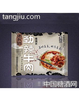 佬长坊劲辣牛肉煮面
