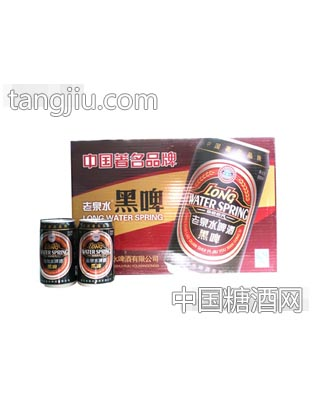 易拉罐黑啤