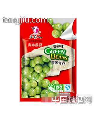 老实人美国青豆香辣味80g
