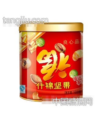 老实人年货坚果桶装