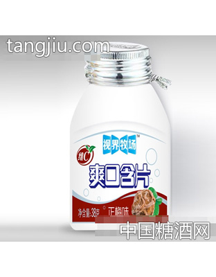 视界牧场维c无糖爽口含片正梅味38克