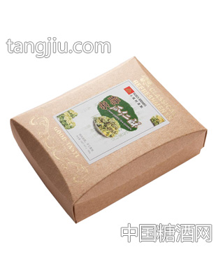 180g牛皮纸盒绿茶瓜仁酥