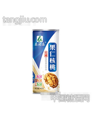 乐比乐无糖果仁核240ml
