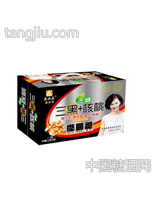 乐比乐无蔗糖三黑+核桃240mlx20箱装