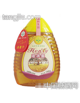 绿纯樱桃蜂蜜