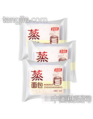 爱麦粒蒸面包160g