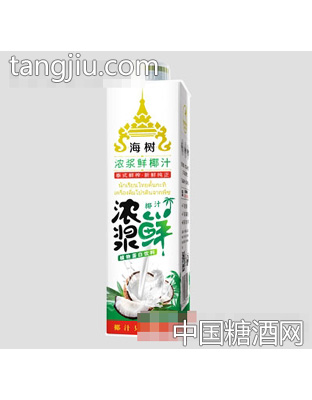 海树浓浆鲜椰汁1L