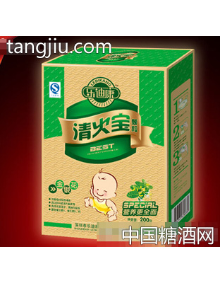 乐迪康金银花清火宝颗粒