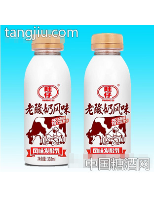 338ml旺仔老酸奶风味发酵乳
