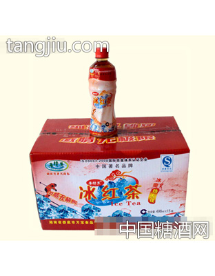 亲情果箱装冰红茶