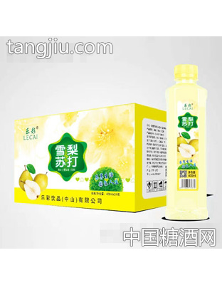 乐彩雪梨苏打400mlX24瓶