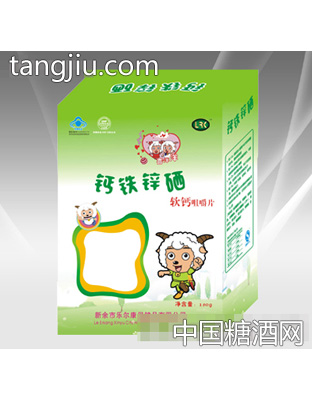 乐尔康钙铁锌硒软钙