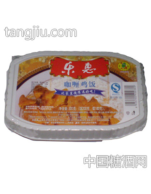 乐惠咖喱鸡肉方便饭