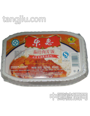 乐惠茄汁肉片方便饭