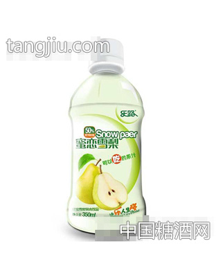 乐路蜜恋山楂蜂蜜雪梨果肉饮品350ml