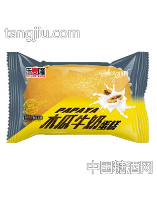 乐麦隆木瓜牛奶蛋糕
