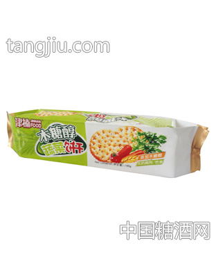 津楠木糖醇蔬菜饼干180g