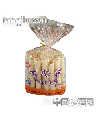 乐美家巧心卷牛奶鸡蛋味180克