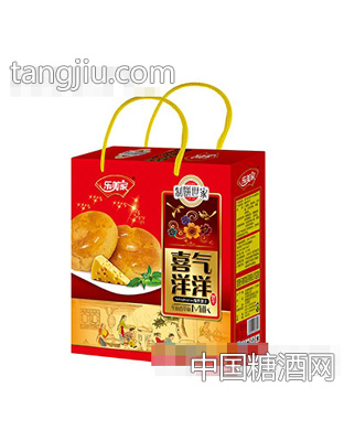 乐美家喜气洋洋牛油香草味1千克礼盒装