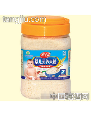 家宝氏550g塑罐米粉（2段淮山薏米）